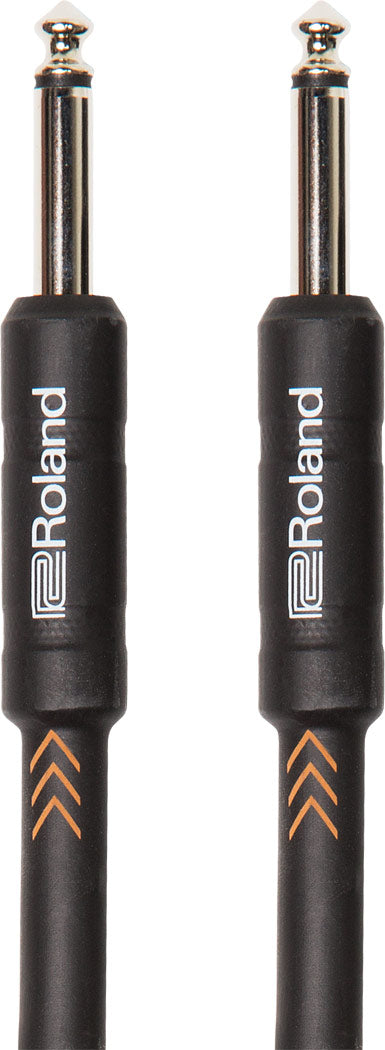 ROLAND RIC-B3 INSTRUMENT CABLE STRAIGHT 1-4" JACK 3FT