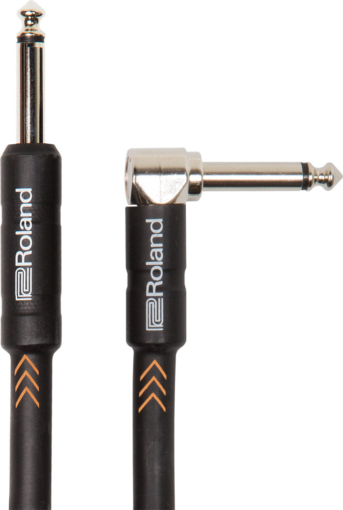 ROLAND RIC-B10A INSTRUMENT ANGLED-STRAIGHT 1-4" JACK 10FT