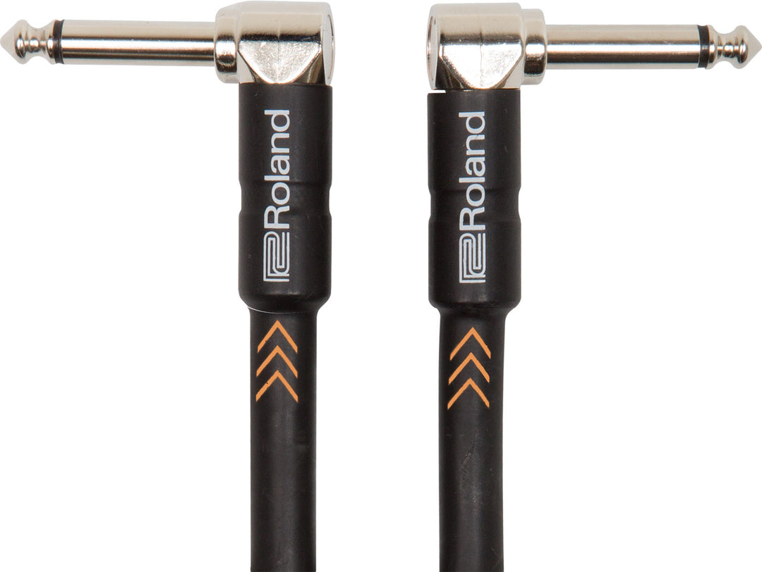ROLAND RIC-B3AA INSTRUMENT CABLE ANGLED 1-4" JACK 3FT