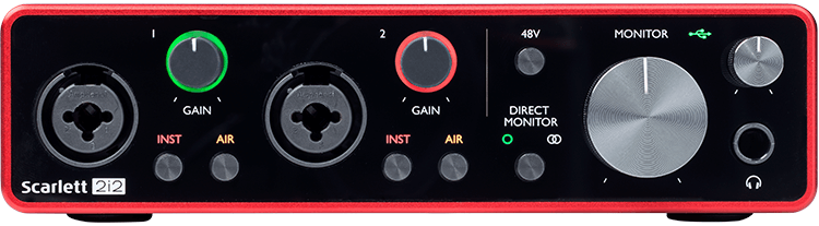 FOCUSRITE SCARLETT 2i2 : 3RD GEN