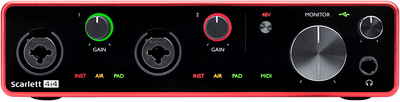 FOCUSRITE SCARLETT 4i4 : 3RD GEN