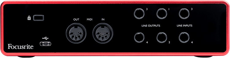 FOCUSRITE SCARLETT 4i4 : 3RD GEN
