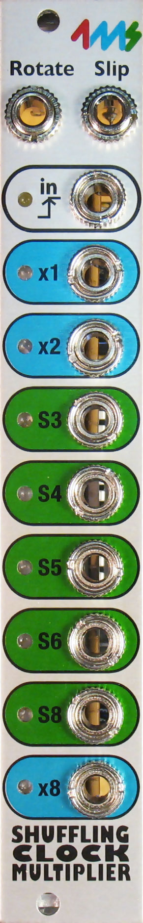 4MS SHUFFLING CLOCK MULTIPLIER v2 SCM