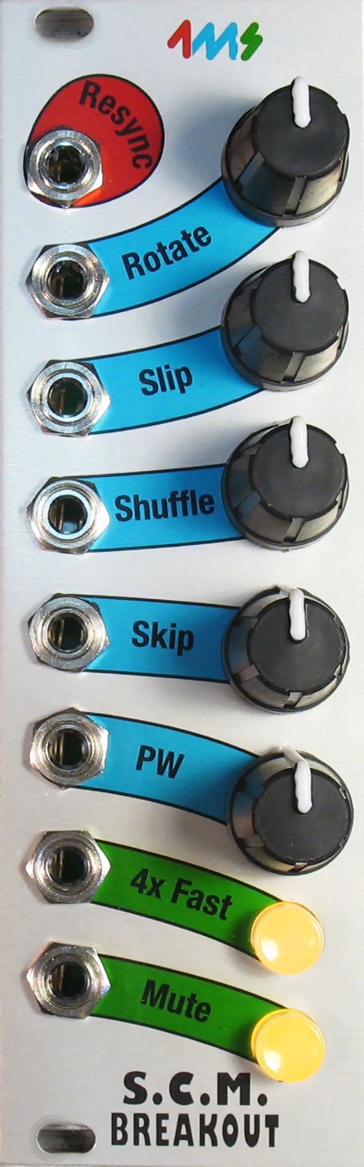 4MS SHUFFLING CLOCK MULTIPLIER SCM v2 BREAKOUT DIY KIT