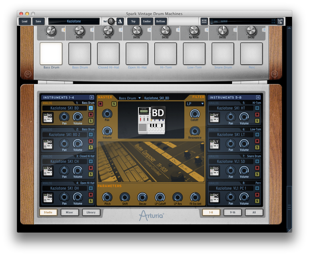 ARTURIA SPARK 2 VDM VINTAGE DRUM MACHINE