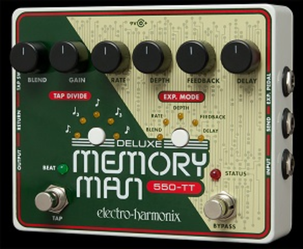 ELECTRO-HARMONIX DELUXE MEMORY MAN 550-TT ANALOG DELAY