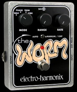 ELECTRO-HARMONIX WORM ANALOG PHASER-TREMELO