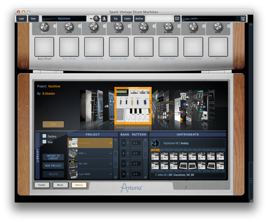ARTURIA SPARK 2 VDM VINTAGE DRUM MACHINE