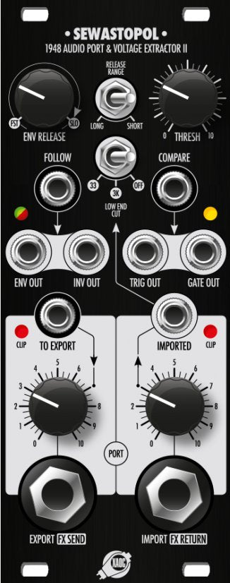 XAOC FACEPLATES BLACK PANEL