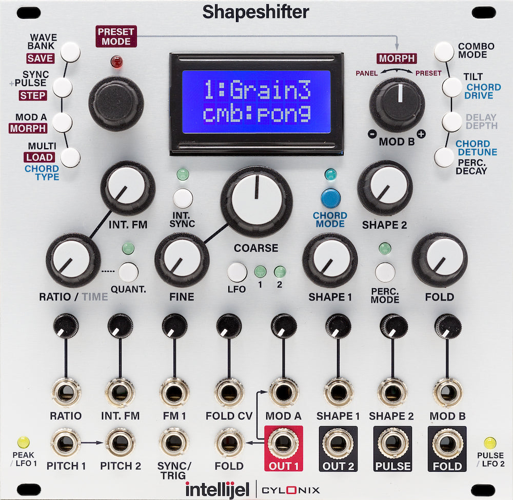 INTELLIJEL CYLONIX SHAPESHIFTER : DISCONTINUED