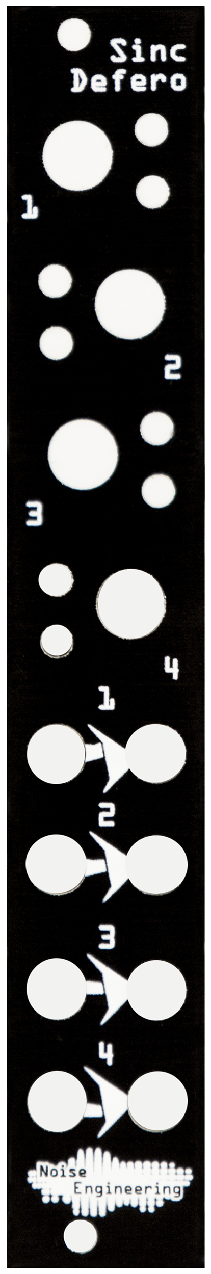 NOISE ENGINEERING SINC DEFERO BLACK : DISCONTINUED : USED