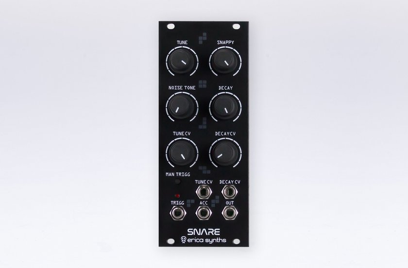 ERICA SYNTHS SNARE DRUM BLACK