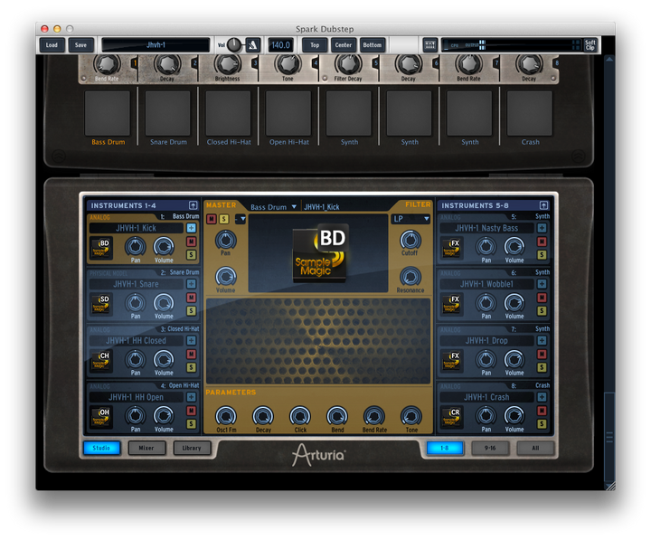 ARTURIA SPARK DUBSTEP