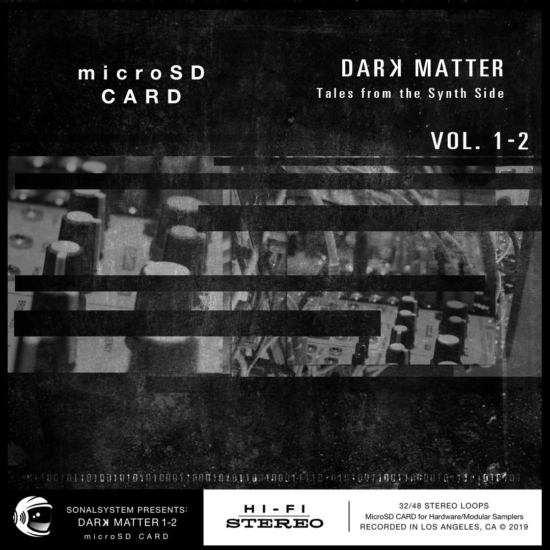 SONALSYSTEM DARK MATTER SAMPLE CARD