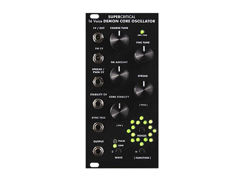 SUPERCRITICAL SYNTHESIZERS DEMON CORE OSCILLATOR