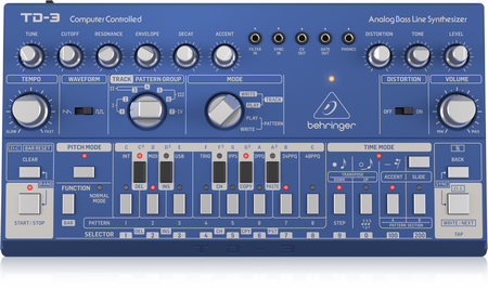 BEHRINGER TD-3 BLUE