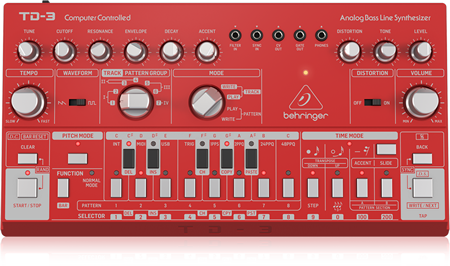 BEHRINGER TD-3 RED : USED