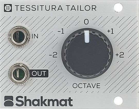 SHAKMAT MODULAR TESSITURA TAILOR 1U OCTAVE SWITCH FULL DIY KIT
