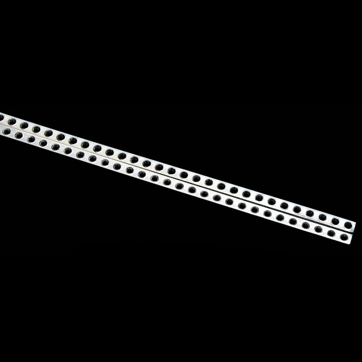 EURORACK HARDWARE 3MM 70HP THREADED NUT STRIP PAIR