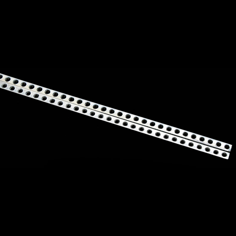 EURORACK HARDWARE 3MM 70HP THREADED NUT STRIP PAIR