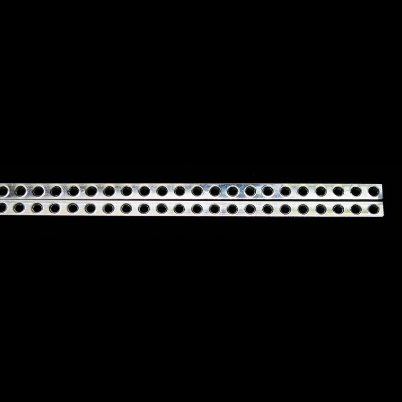 EURORACK HARDWARE 3MM 70HP THREADED NUT STRIP PAIR