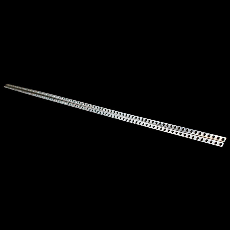 EURORACK HARDWARE 3MM 70HP THREADED NUT STRIP PAIR