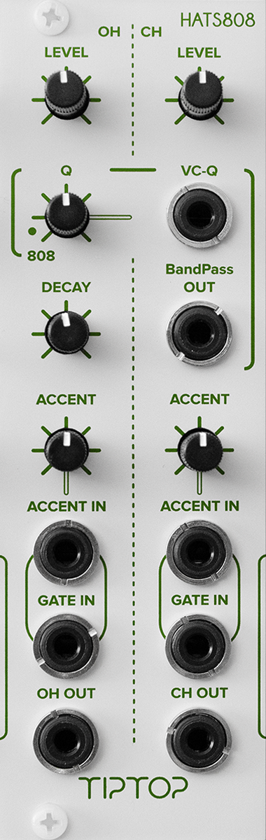TIPTOP AUDIO HATS808 WHITE