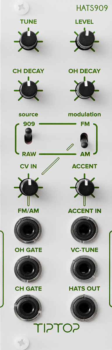 TIPTOP AUDIO HATS909 WHITE