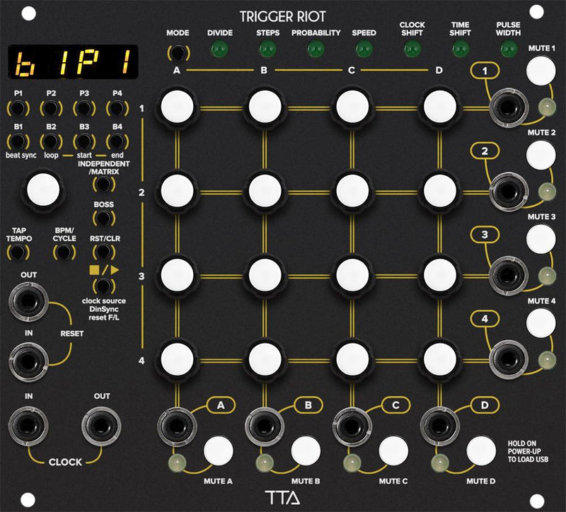 TIPTOP AUDIO TRIGGER RIOT BLACK