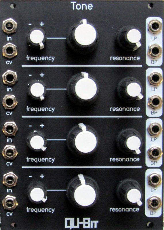 QU-BIT ELECTRONIX TONE QUAD FILTER BLACK