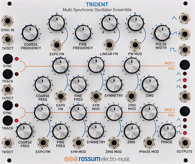 ROSSUM ELECTRO-MUSIC TRIDENT