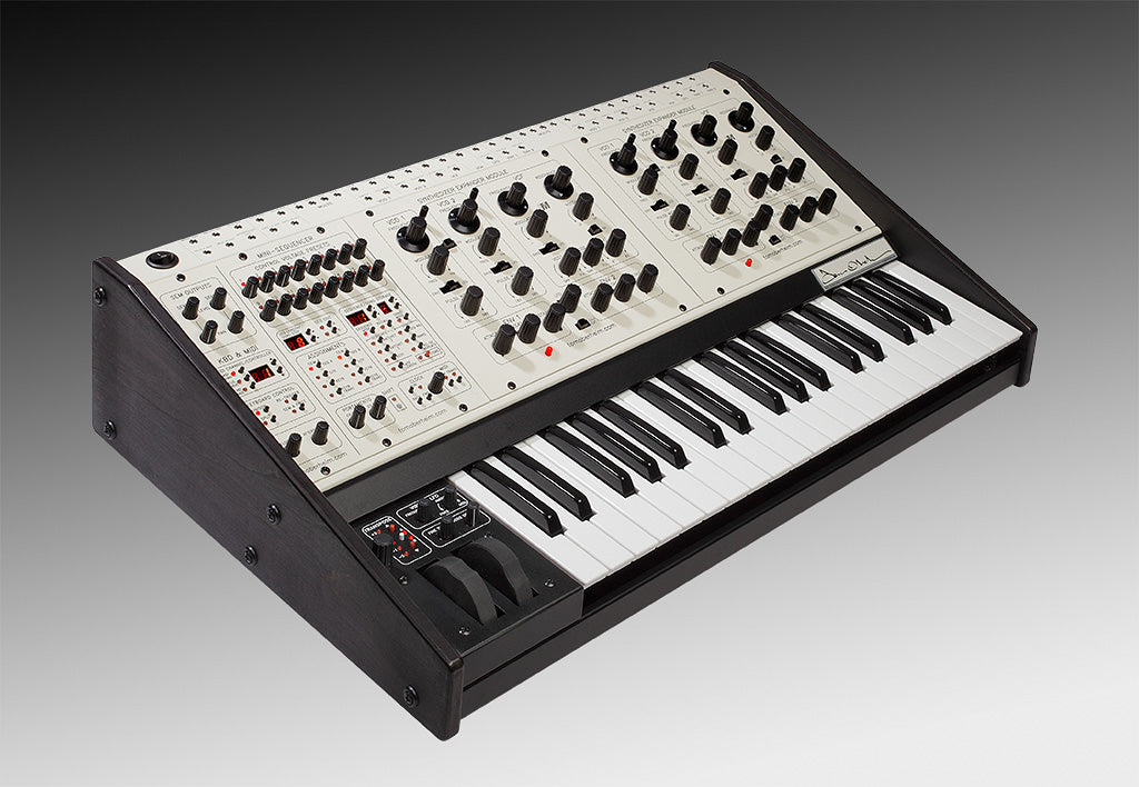 TOM OBERHEIM TWO VOICE PRO BLACK WOOD SIDE PANELS