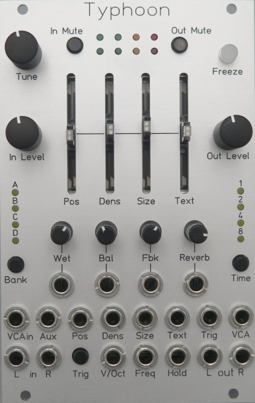 MICHIGAN SYNTH WORKS TYPHOON CLOUDS SILVER