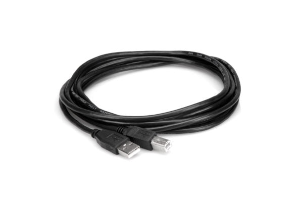 HOSA USB-215AB HIGH SPEED USB CABLE TYPE A TO TYPE B 15FT
