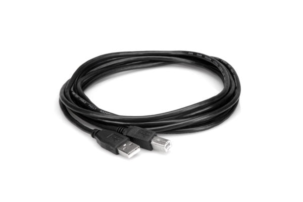 HOSA USB-205AB HIGH SPEED USB CABLE TYPE A TO TYPE B 5FT