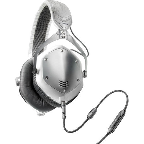 V-MODA CROSSFADE M-100 HEADPHONES WHITE SILVER