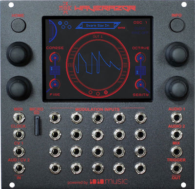 1010 MUSIC MOK WAVERAZOR DUAL OSCILLATOR MODULE