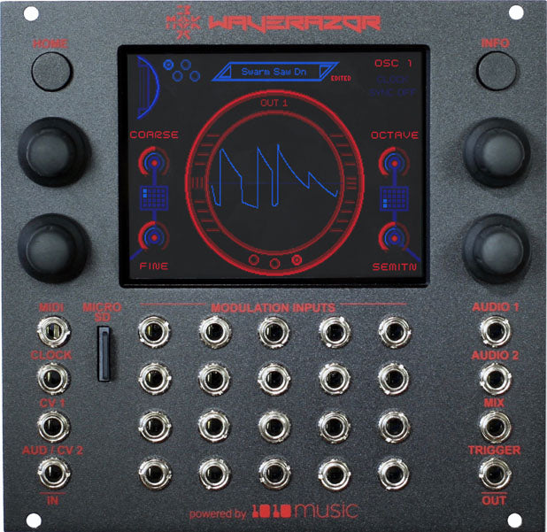1010 MUSIC MOK WAVERAZOR DUAL OSCILLATOR MODULE